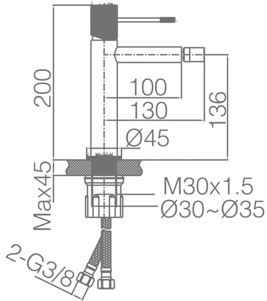 IMEX LINE BDD038-2NG Negro Imex Products, S.L.