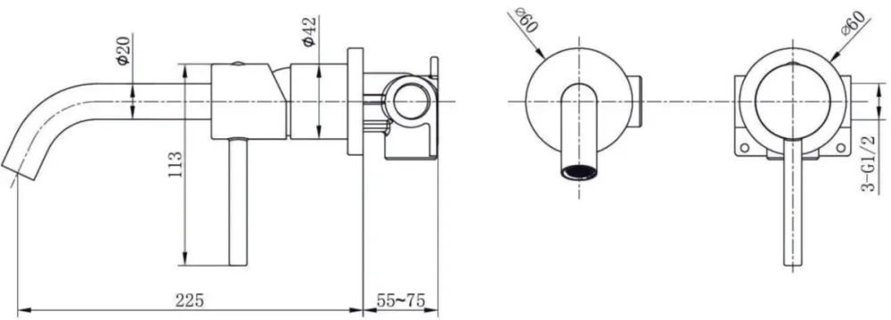 IMEX MONZA GLM039/NG Negro Mate Imex Products, S.L.