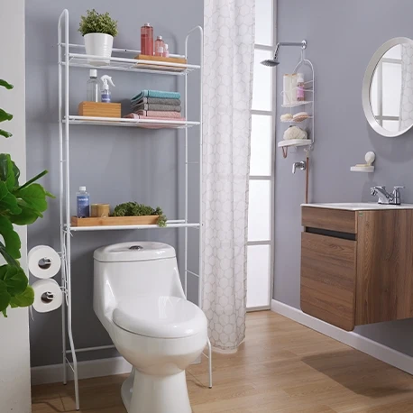 Canasta de baño con jabonera Blanco INSTA-YA PITALITO