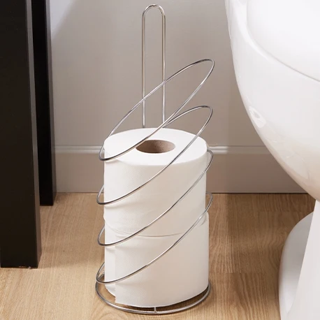 Porta papel higiénico Spiral Cromado INSTA-YA PITALITO