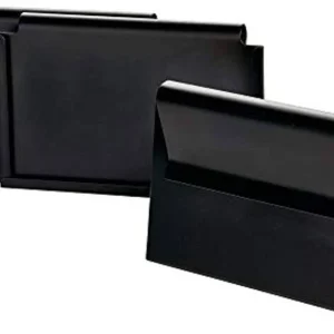 JUEGO DE 3 CLIP PARA ETIQUETAS - NEGRO MATE INTERDESIGN