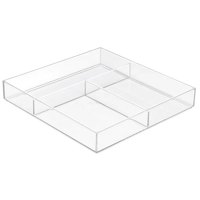 ORGANIZADOR TRANSPARENTE (12"x12"x2") INTERDESIGN