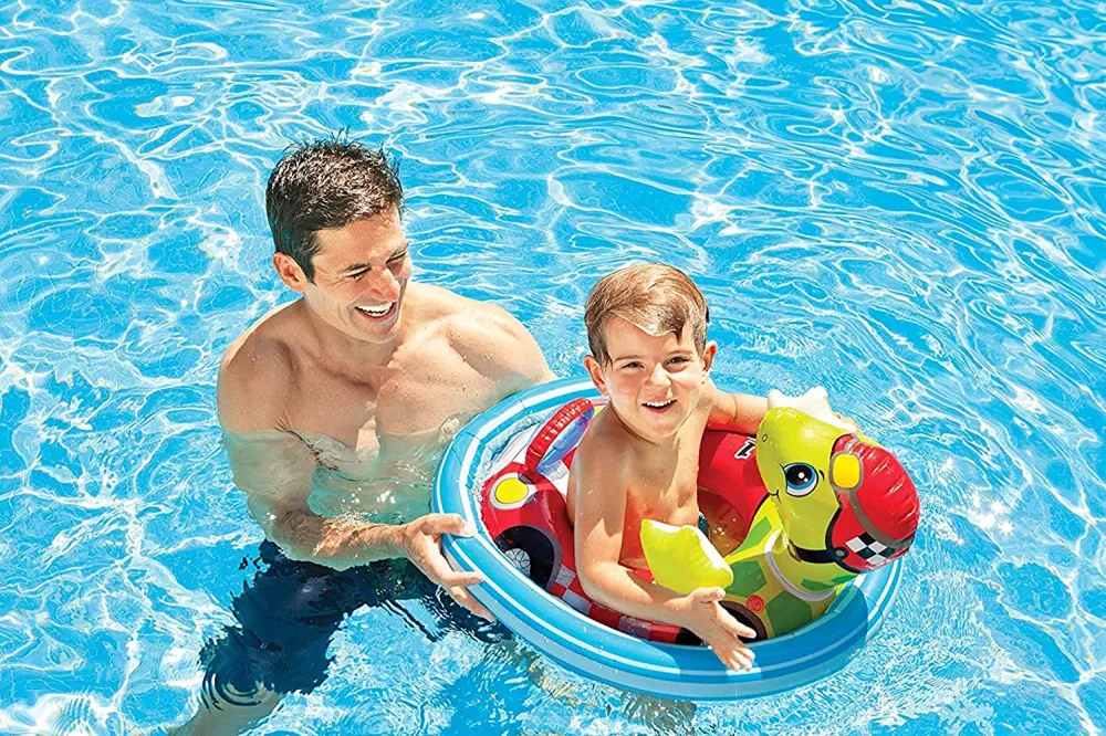 FLOTADOR JINETES PISCINA 59570NP INTEX Conejo