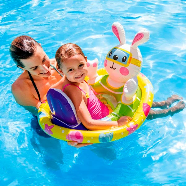 FLOTADOR JINETES PISCINA 59570NP INTEX Conejo