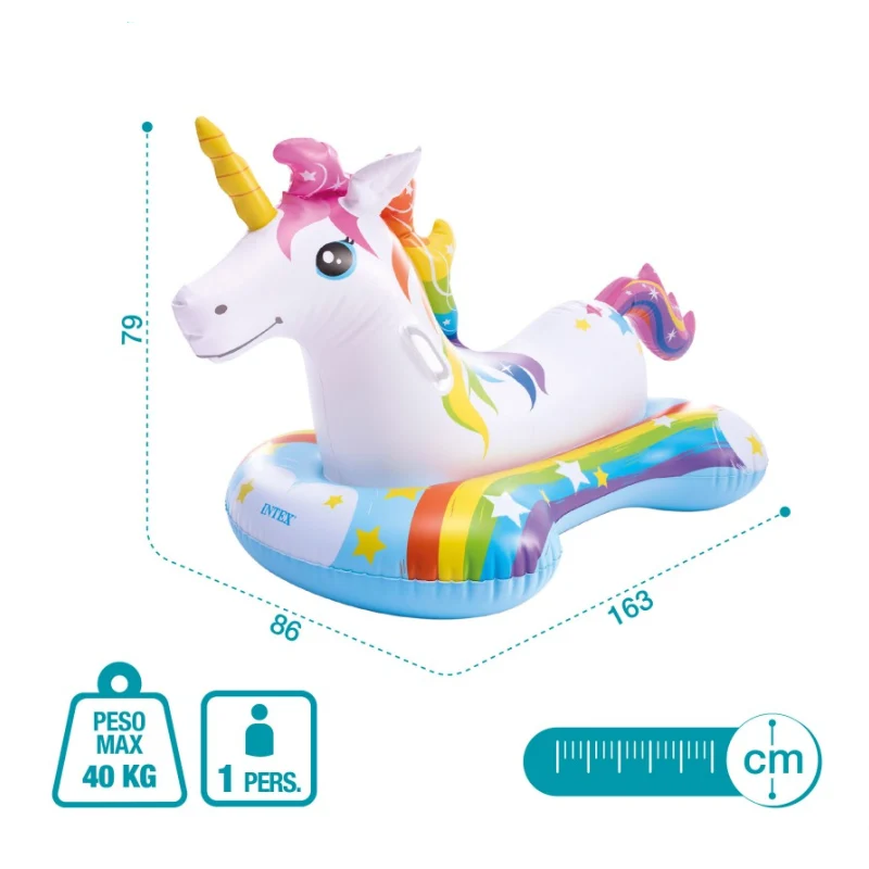 FLOTADOR UNICORNIO 57552NP INTEX