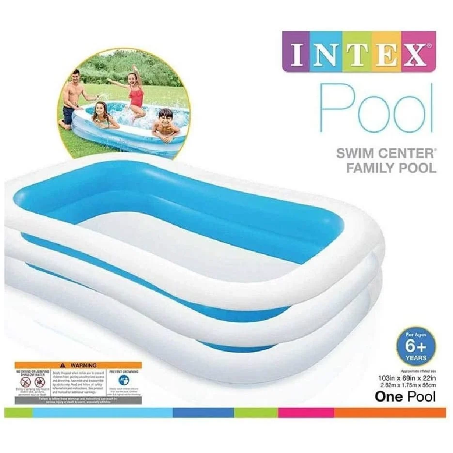 PISCINA CENTRO NATACION FAMILIAR 56483NP INTEX