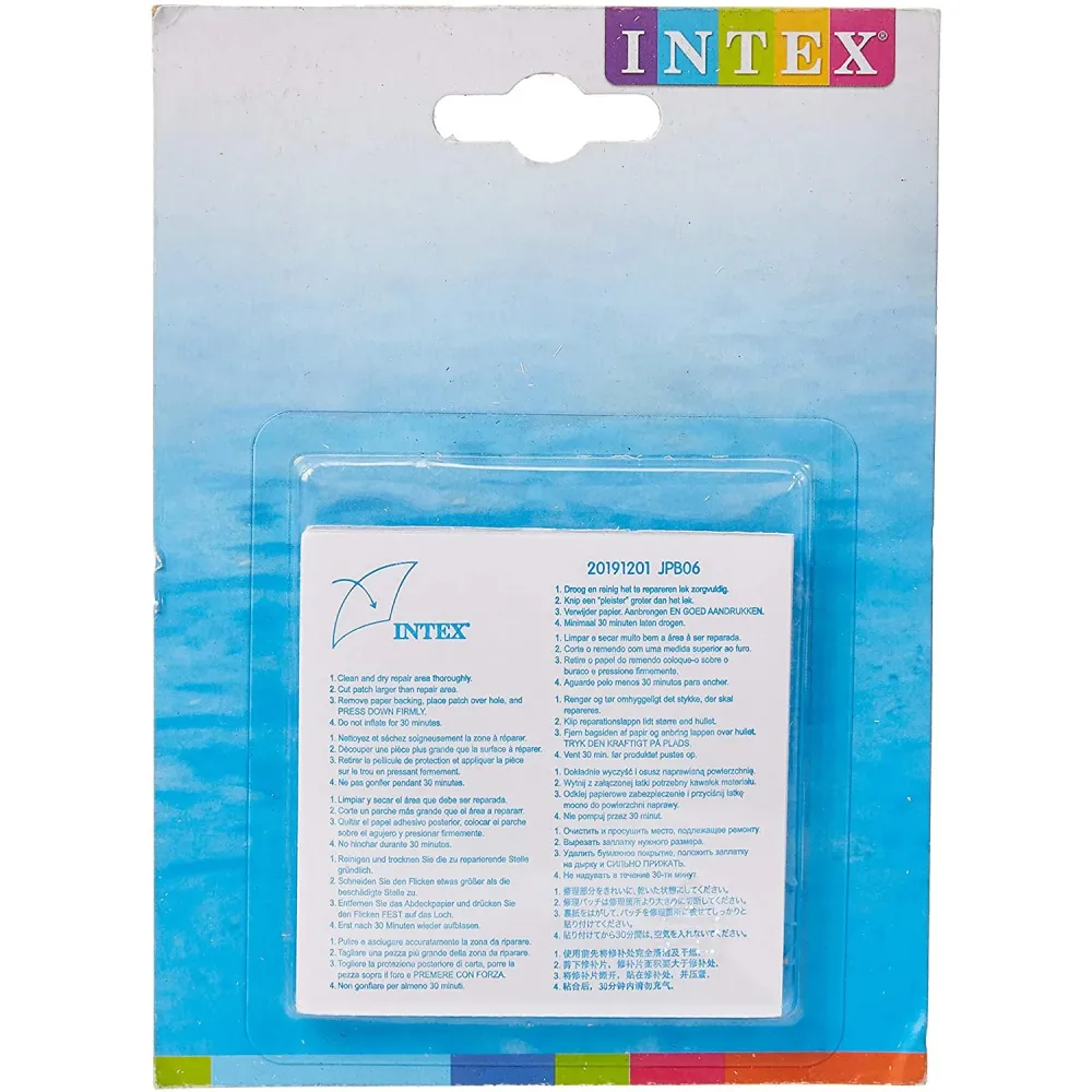 SET PARCHE AUTOADHESIVOS 59631NP INTEX