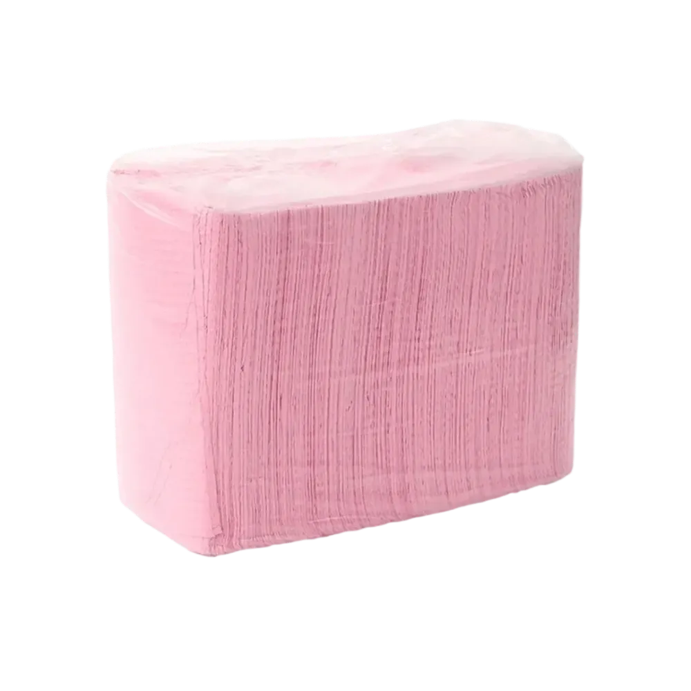 Alfombrillas desechables 125 uds. Rosa Ivery