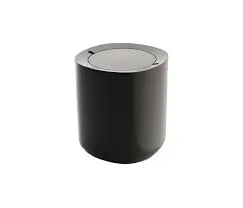 Jabonera de Pared Cesto para Baño Gris