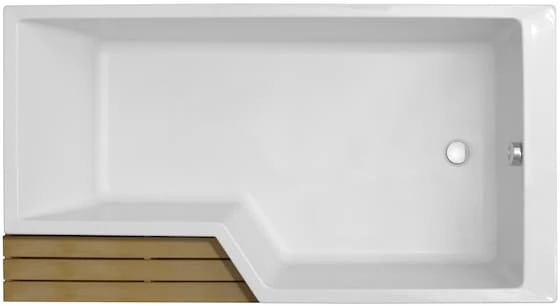 Bañera NEO Acrílica Blanca DERECHA 180/170/160/150 cm Jacob Delafon Blanco Jacondelafon