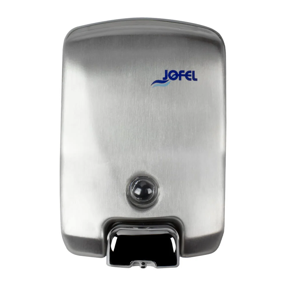 DISPENSADOR DE JABÓN FUTURA RELLENABLE SATINADO ACERO INOXIDABLE AC54000 JOFEL