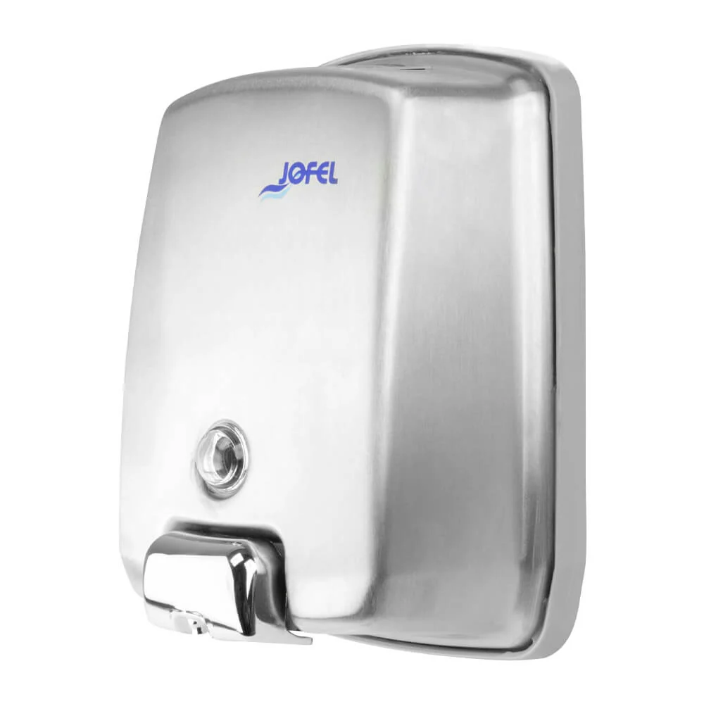 DISPENSADOR DE JABÓN FUTURA RELLENABLE SATINADO ACERO INOXIDABLE AC54000 JOFEL