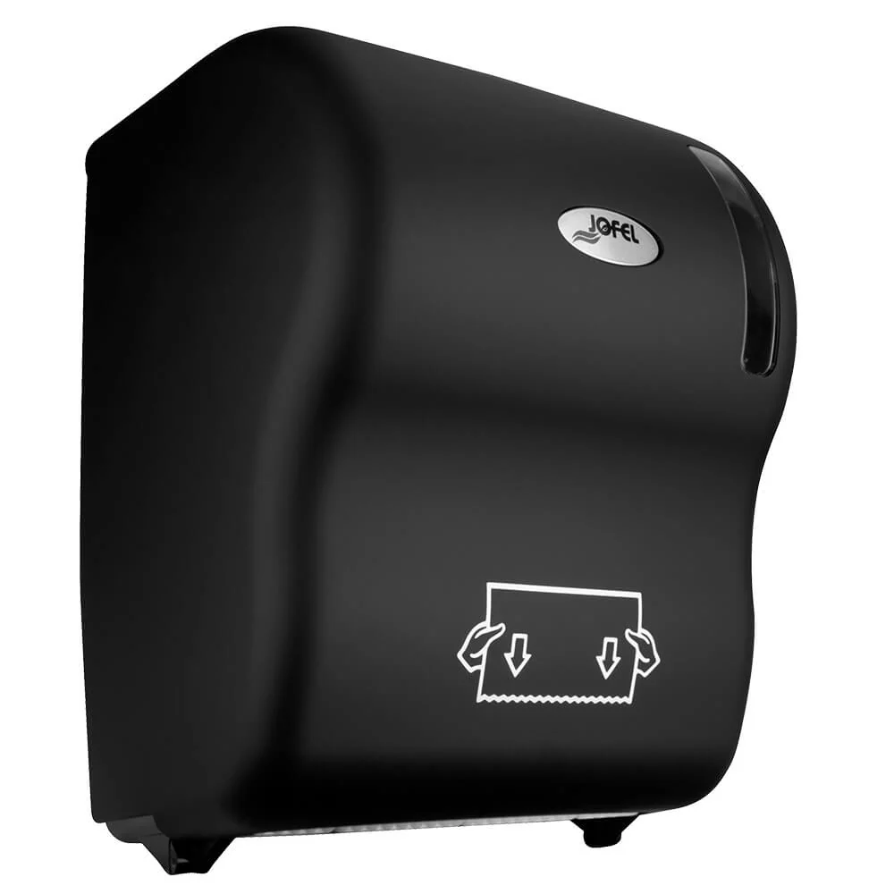 DISPENSADOR DE TOALLA DE PAPEL PRE-CORTE NEGRO MATE AG56900 JOFEL