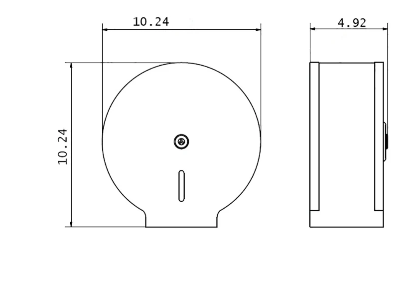 PORTARROLLO MINI SATINADO ACERO INOXIDABLE PH21000 JOFEL