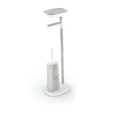 SOPORTE PARA PAPEL HIGIENICO Y ESCOBILLA PARA BAÑO JOSEPH & JOSEPH
