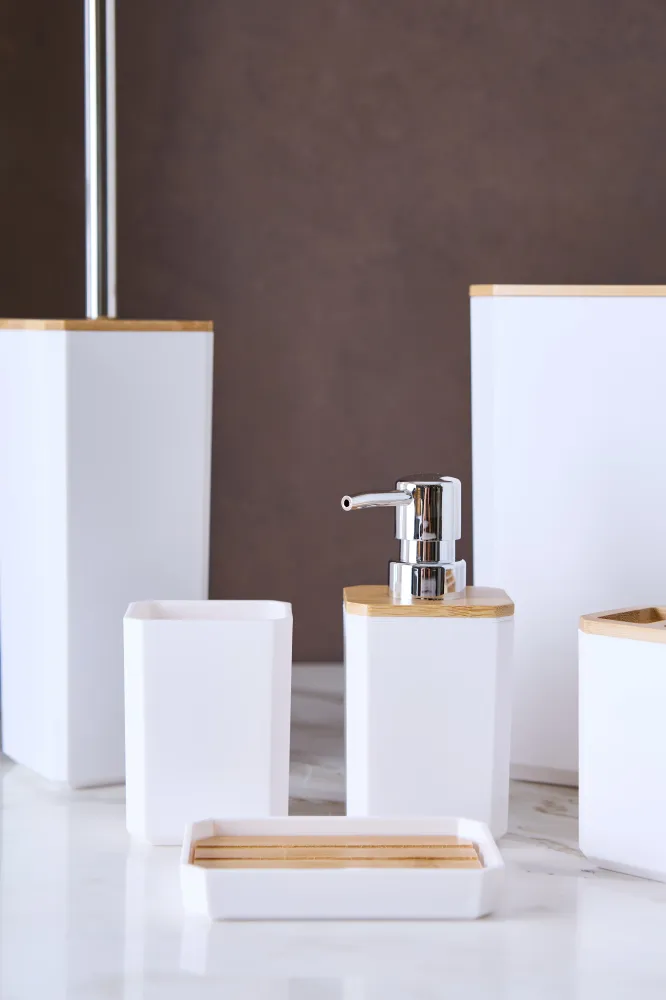 JUEGO DE BAÑO ARGEL WHITE FULL