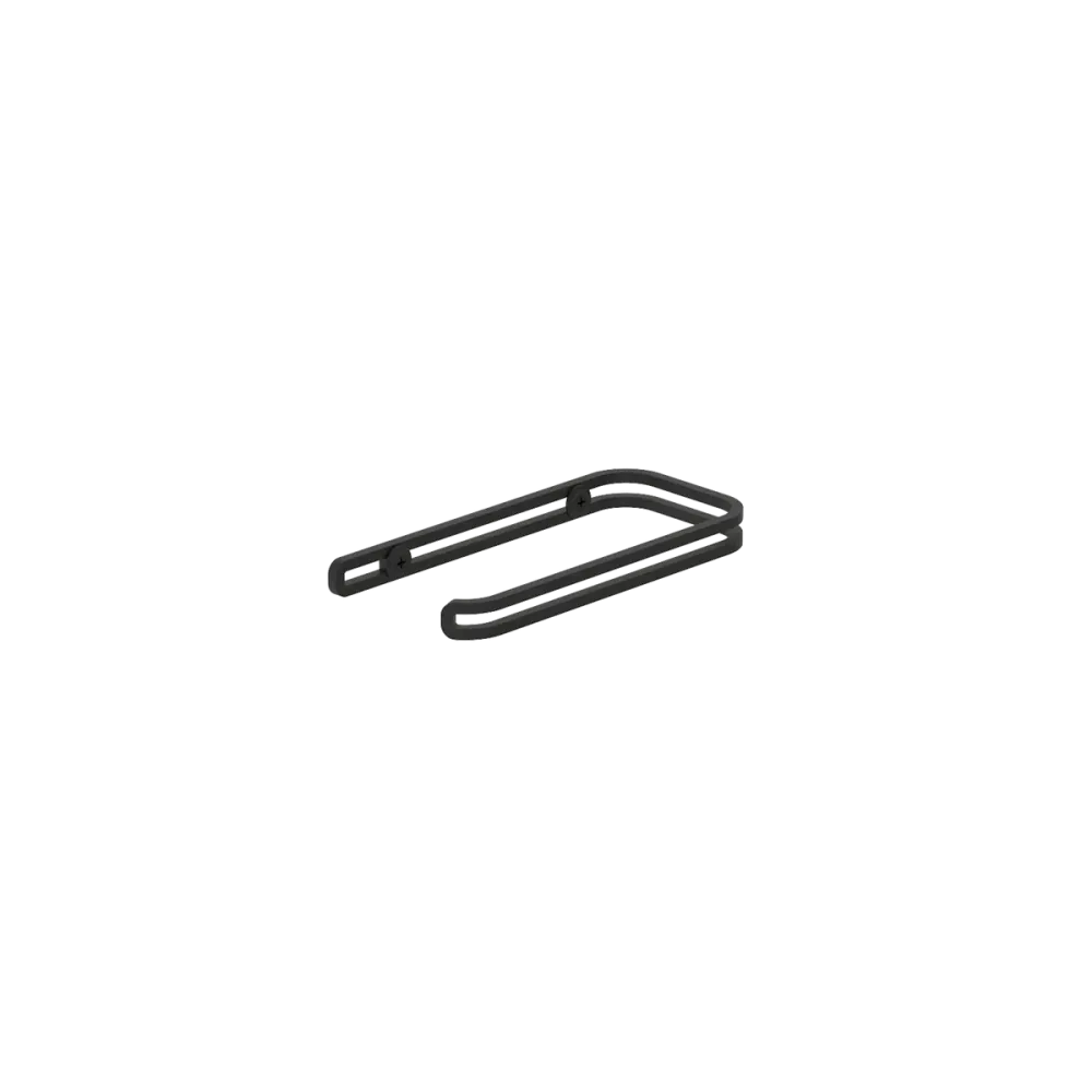 Portarrollos Sofia – porta papel higiénico minimalista de pared Negro Kaimok Design