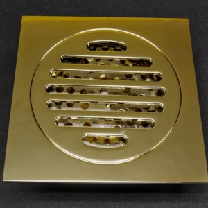 Desagüe para Ducha MA Collection stainless steel Cuadrado Dorado - 86050-GLD Kaipin