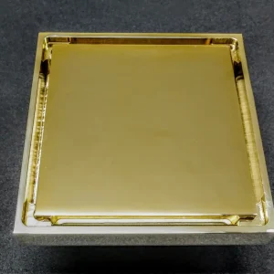 Desagüe para Ducha MA Collection stainless steel Cuadrado Dorado - 8201-GLD Kaipin