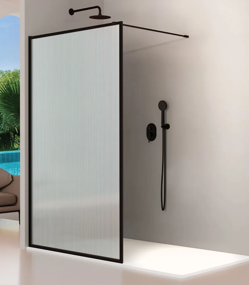 Mampara de Ducha Fija FR103 FRESH de Kassandra | 3 Diseños Industriales