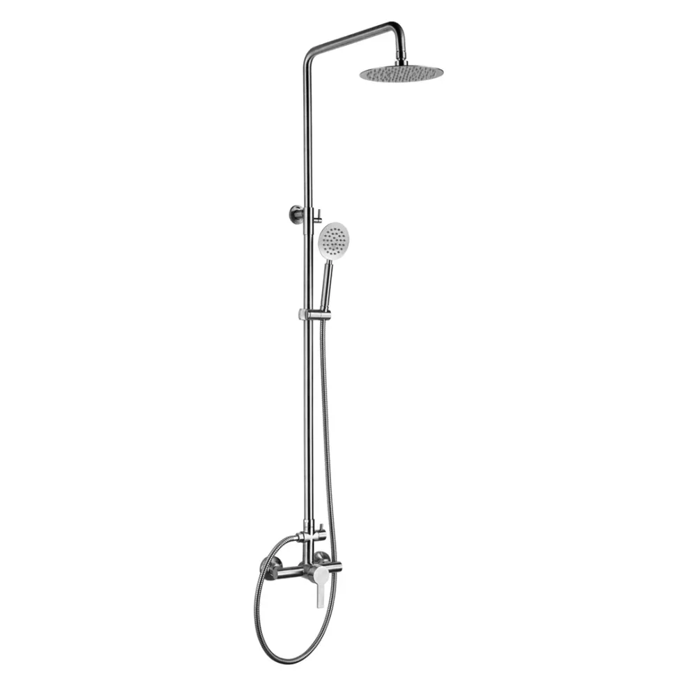 DUCHA DE LLUVIA, COLOR SATIN, CUERPO ACERO INOX 304 KENNEDY STRUCTURES CORP.