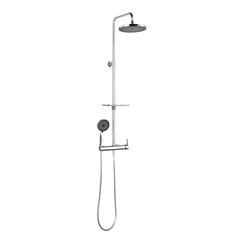 DUCHA DE LLUVIA D/ACERO INOXIDABLE CHROME 82*115CM KENNEDY STRUCTURES CORP.