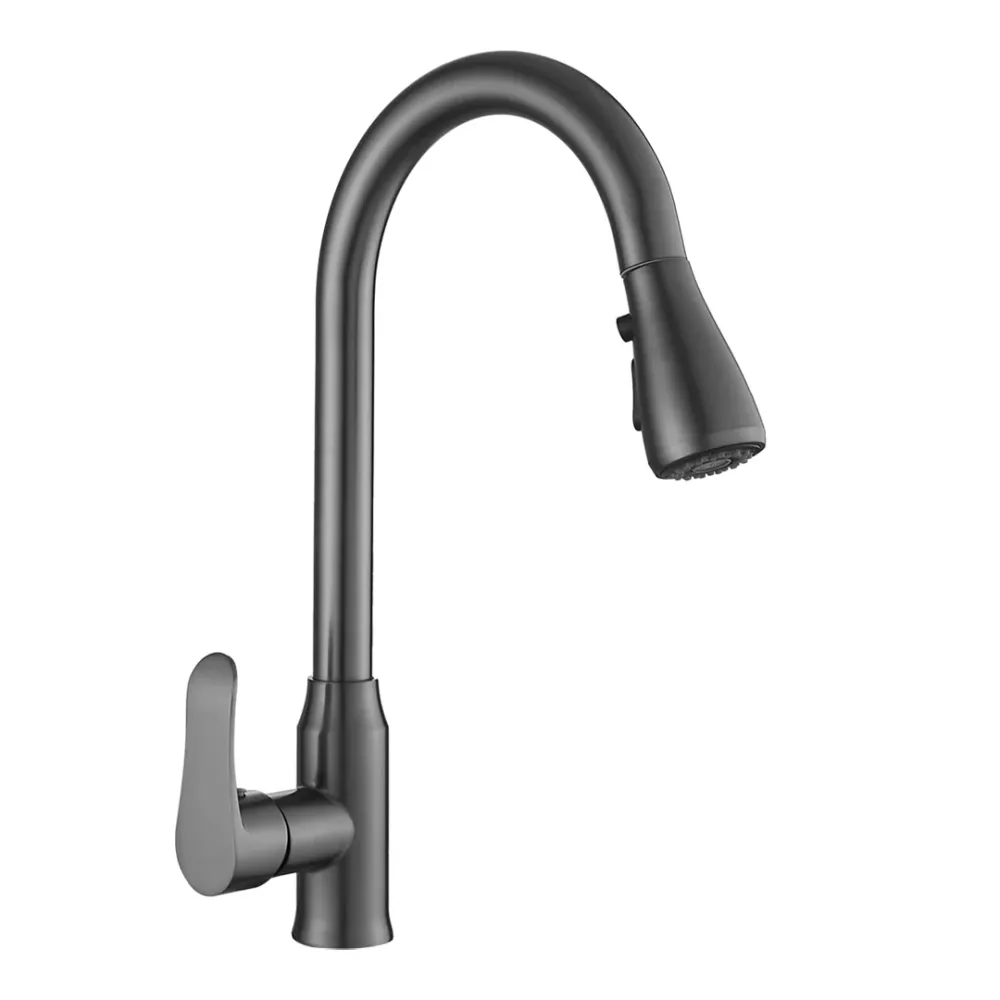 GRIFO ALTO P/FREGADOR GRIS CUERPO:ZINC+ TUBO SS KENNEDY STRUCTURES CORP.