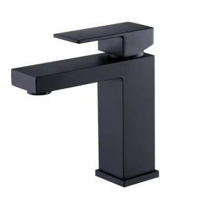 GRIFO CORTO P/LAVAMANO MATE NEGRO 163*150MM KENNEDY STRUCTURES CORP.