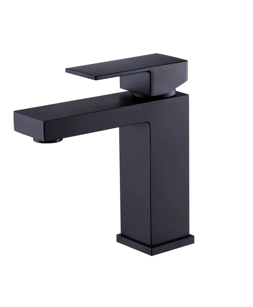 GRIFO CORTO P/LAVAMANO MATE NEGRO 163*150MM KENNEDY STRUCTURES CORP.