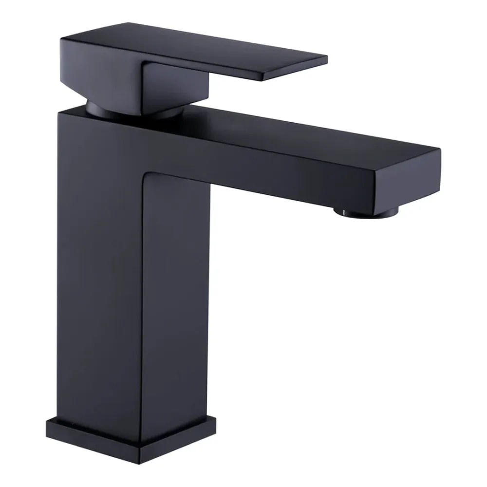 GRIFO CORTO P/LAVAMANO MATE NEGRO 163*150MM KENNEDY STRUCTURES CORP.