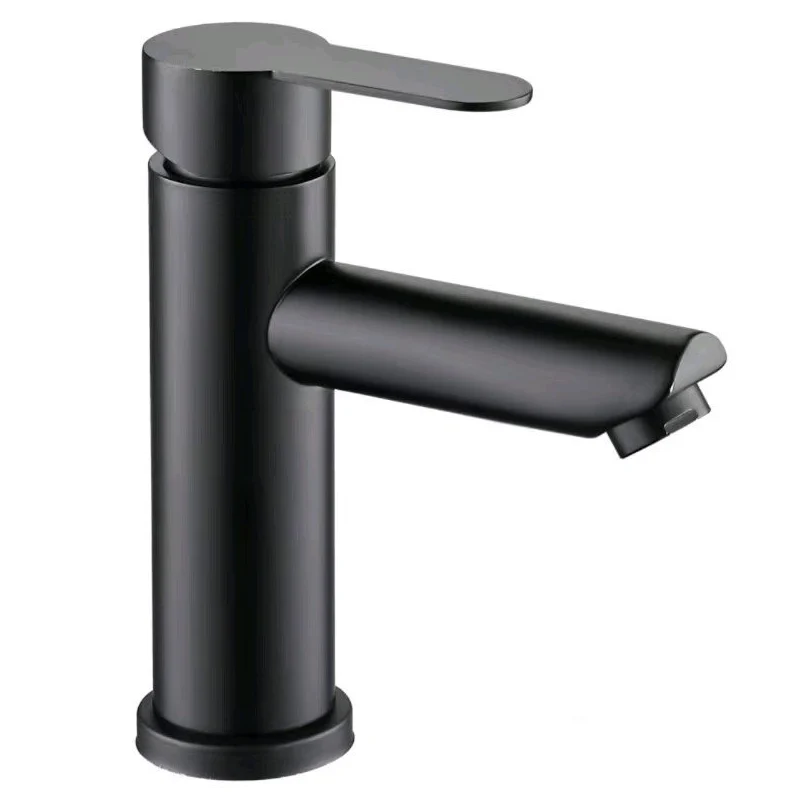GRIFO P/LAVAMANO, COLOR NEGRO, CUERPO ACERO INOX 304, CON 2 MANGUERAS 3/8X50CM KENNEDY STRUCTURES CORP.