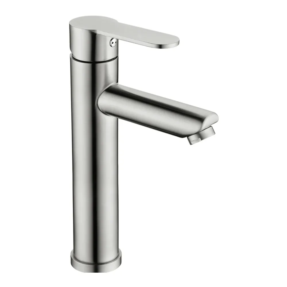 GRIFO P/LAVAMANO COLOR SATIN, CUERPO ACERO INOX 304,CON 2 MANGUERAS 3/8X50CM KENNEDY STRUCTURES CORP.