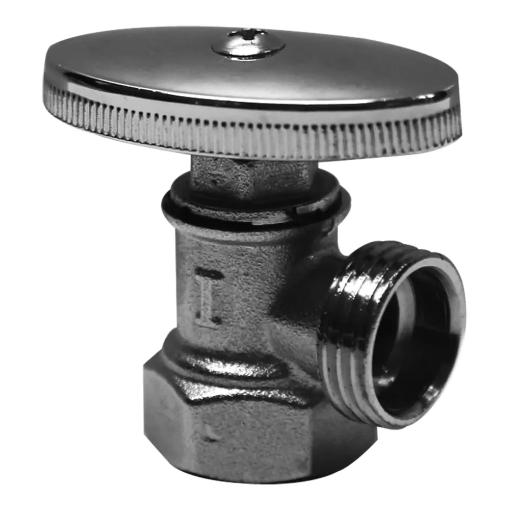 LLAVE ANGULAR D/ZINC 1/2 X1/2, 1/4 DE VUELTA, C/MANERAL DE ABS KENNEDY STRUCTURES CORP.