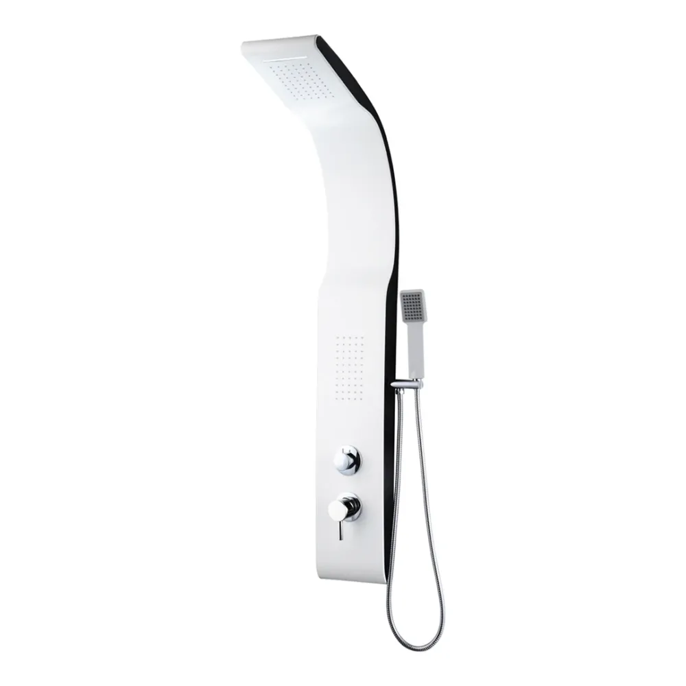 PANEL DE DUCHA D/ACERO INOXIDABLE CHROME 132*20CM KENNEDY STRUCTURES CORP.