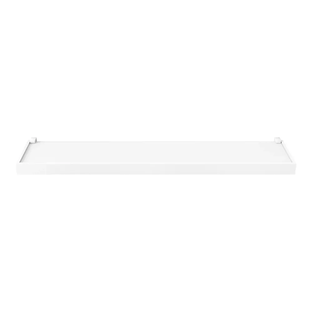 REPISA RECTA DUETTO 1,5X20X100CM BLANCO CON SOPORTE Y BORDA BLANCO KENNEDY STRUCTURES CORP.