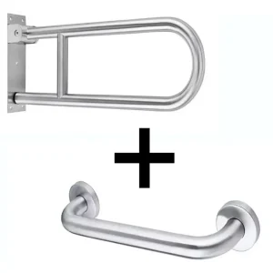 Juego Barras De Seguridad (1 Barra Abatible + 1 Barra 40cm) KIT