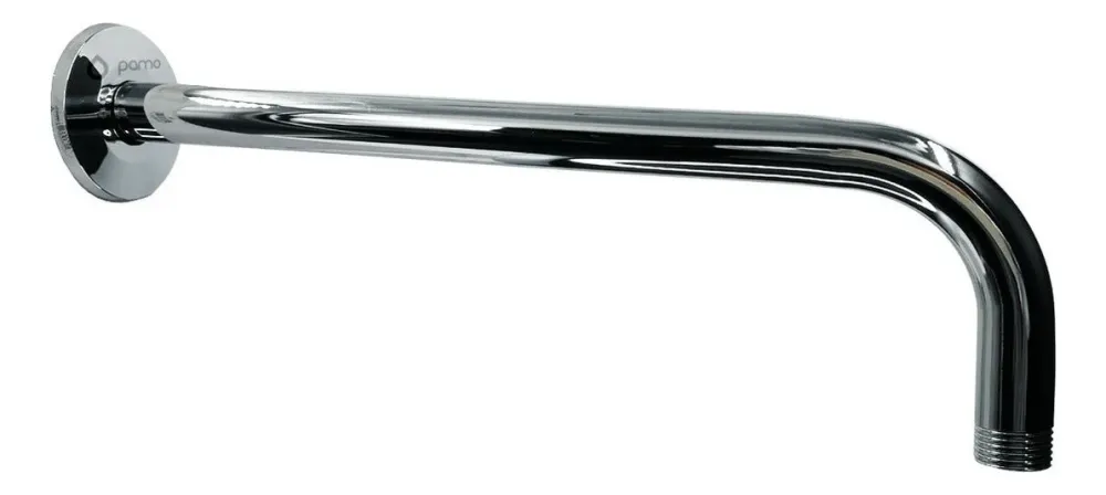 Regadera Ducha Metalica Cuadrada 25 Cms-cromo Incluye Tubo KIT