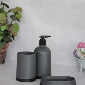 Set Baño Gris La Batea deco