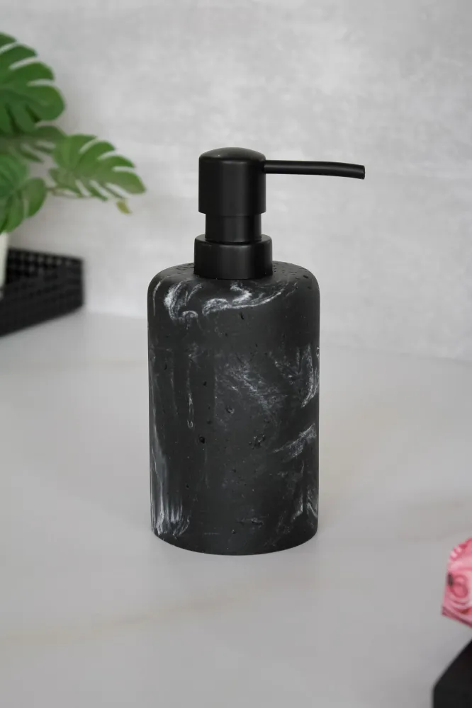 Set Baño Piedra Negro La Batea deco