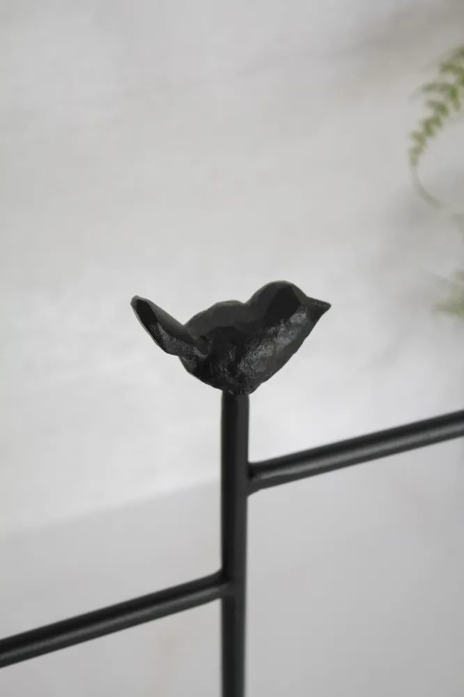 Toallero Cruz Pajarito Black La Batea deco