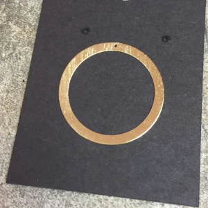 AO15 Figura 1 perforación diá. 42 mm Accesorio Baño Oro La Otra Tienda Joyas