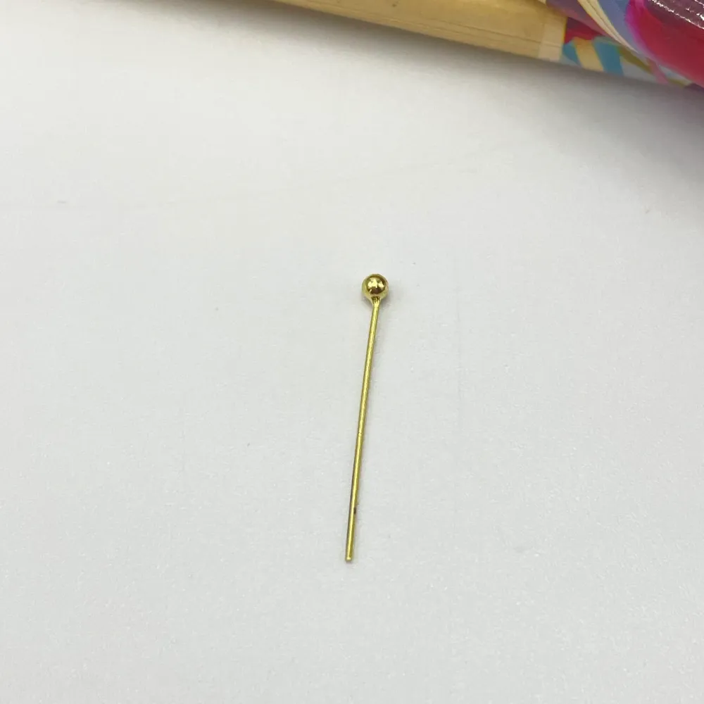 AO29 Vastago con bolita tamaño mixto entre 15 y 23 mm Accesorio Baño Oro La Otra Tienda Joyas