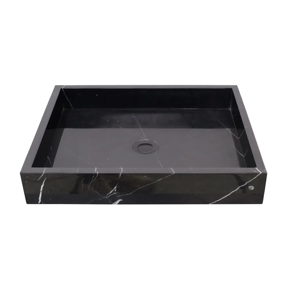 Lavabo de mármol negro - George