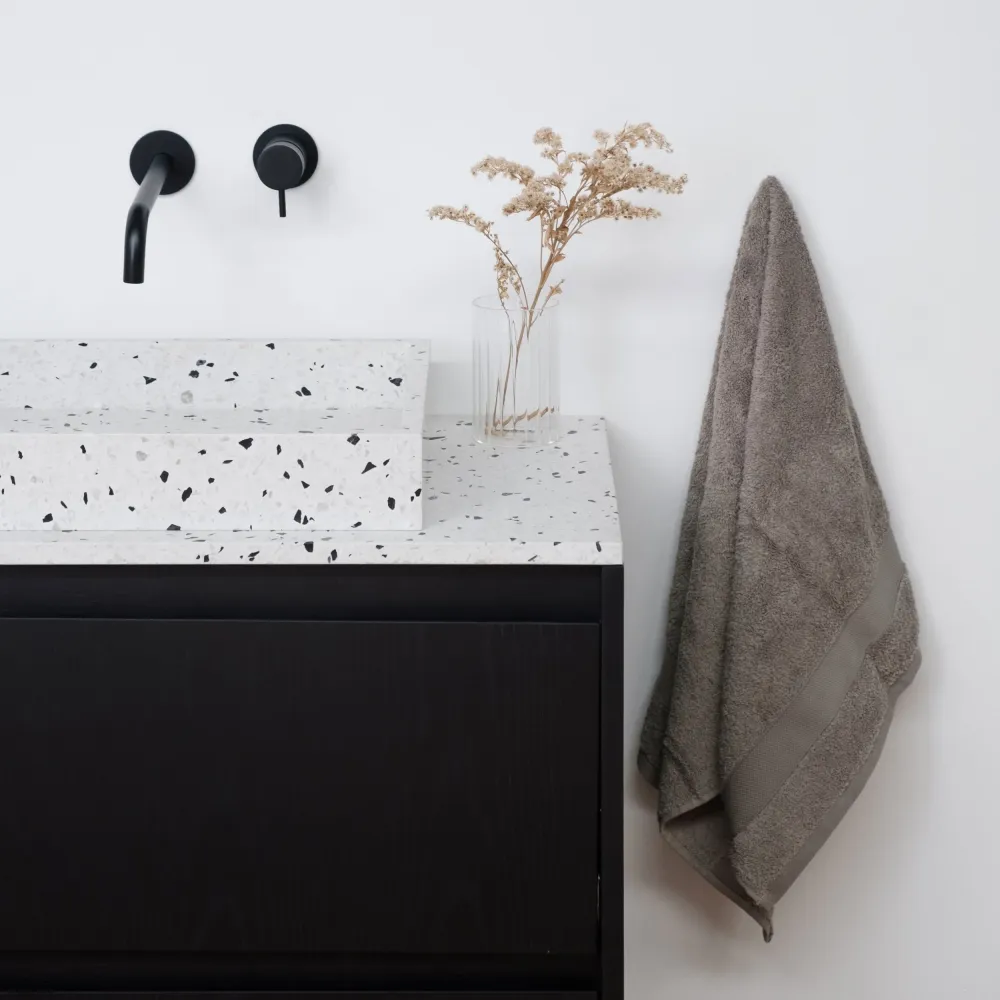 Lavabo de Terrazo George - Con Placa Base