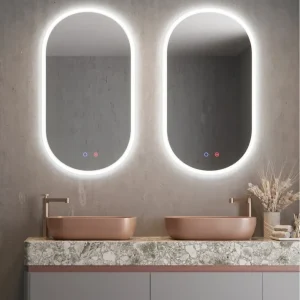 Espejo de baño led Eliptico CANADÁ de Ledimex