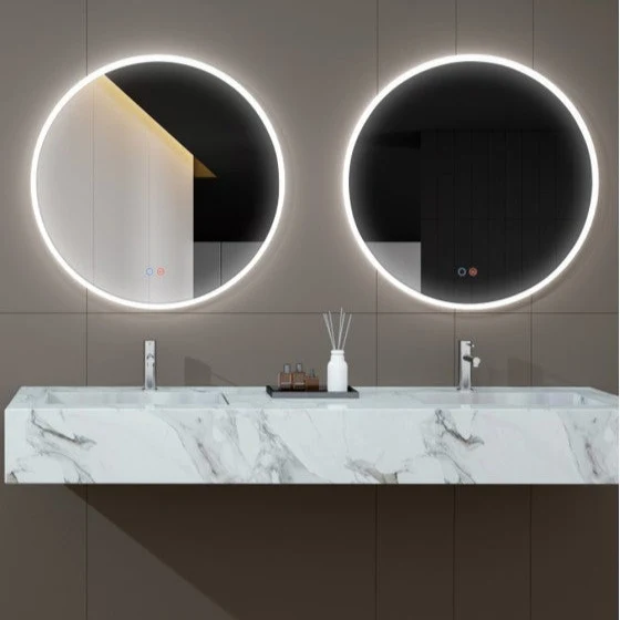 Espejo de baño Led Redondo ATENAS de Ledimex