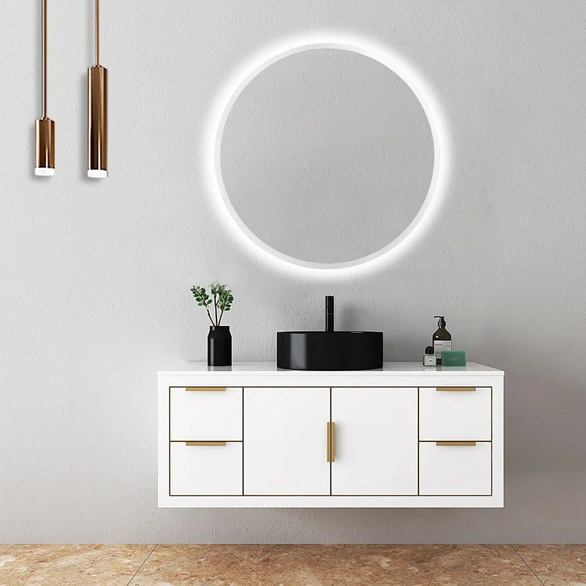 Espejo de baño Led Redondo BELGICA de Ledimex