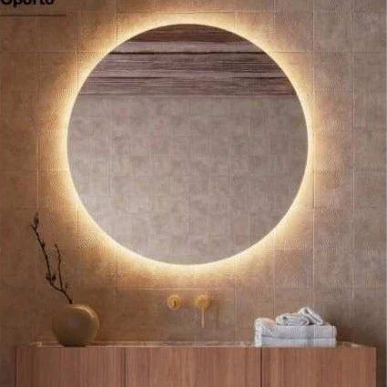 Espejo de baño Led Redondo OPORTO de Ledimex