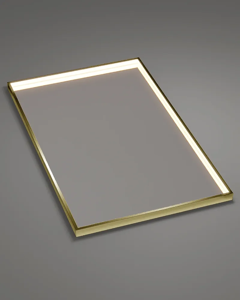 LEDIMEX ABILITY ABIL033/100OC ORO CEPILLADO 100 X 80 Ledimex Mirrors, S.L.
