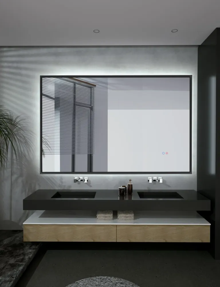 LEDIMEX CALIFORNIA CALI034140NG NEGRO MATE 140 X 80 Ledimex Mirrors, S.L.